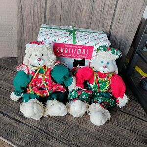 House Of Lloyd Christmas Around The World Hip & Hop Bunny Dolls 542064 1996